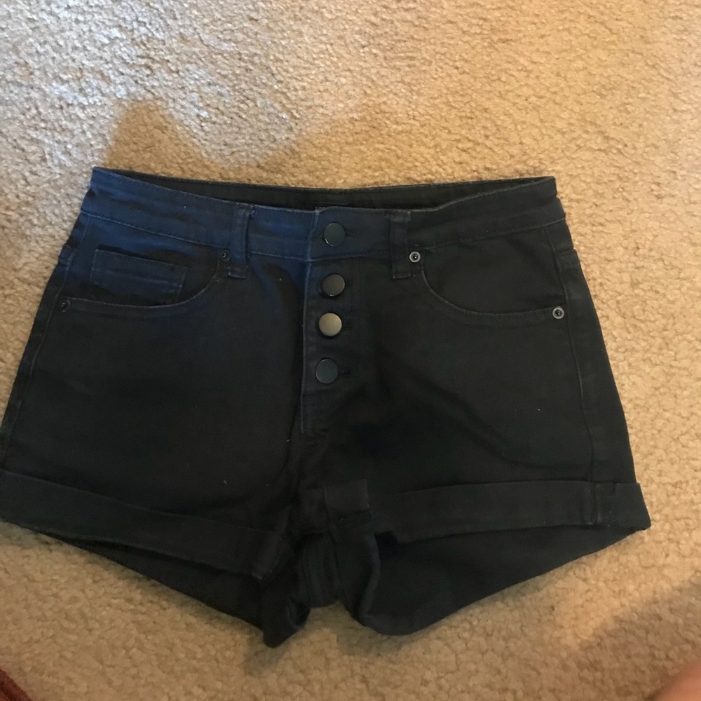 forever 21 black shorts